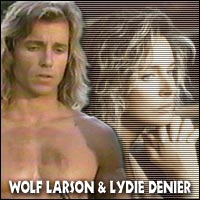 Wolf Larson & Lydie Denier